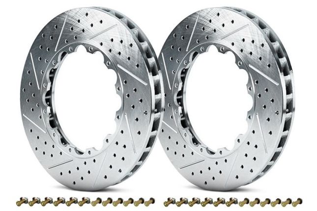 Girodisc D2-072DSR 2Piece Rotor Replacement Ring; Right | ML Performance Car Parts