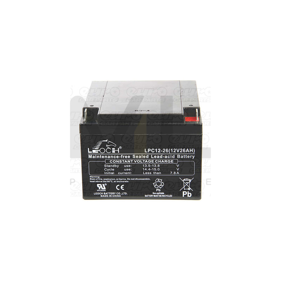 Leoch AGM PowaKaddy Battery - 12V 26Ah | ML Performance EU Car Parts