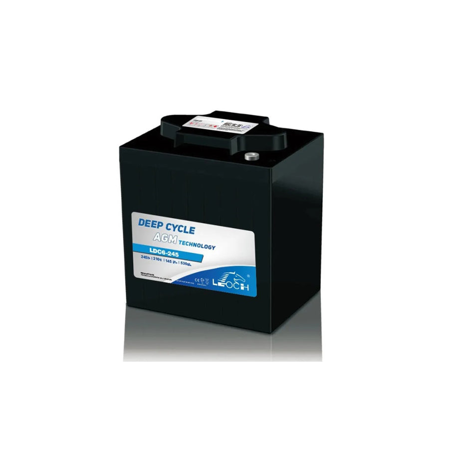 Leoch 6V 245Ah Deep Cycle AGM Battery - LDC6-245 | ML Performance EU Car Parts