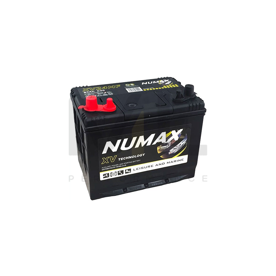 Numax CXV24MF Sealed Leisure Battery 12V 80Ah 780MCA 500 Cycles XV24MF | Car Batteries UK | ML Performance Car Parts