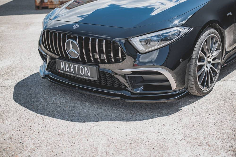 Maxton Design Mercedes Benz CLS-Class C257 AMG-Line Front Splitter V.2