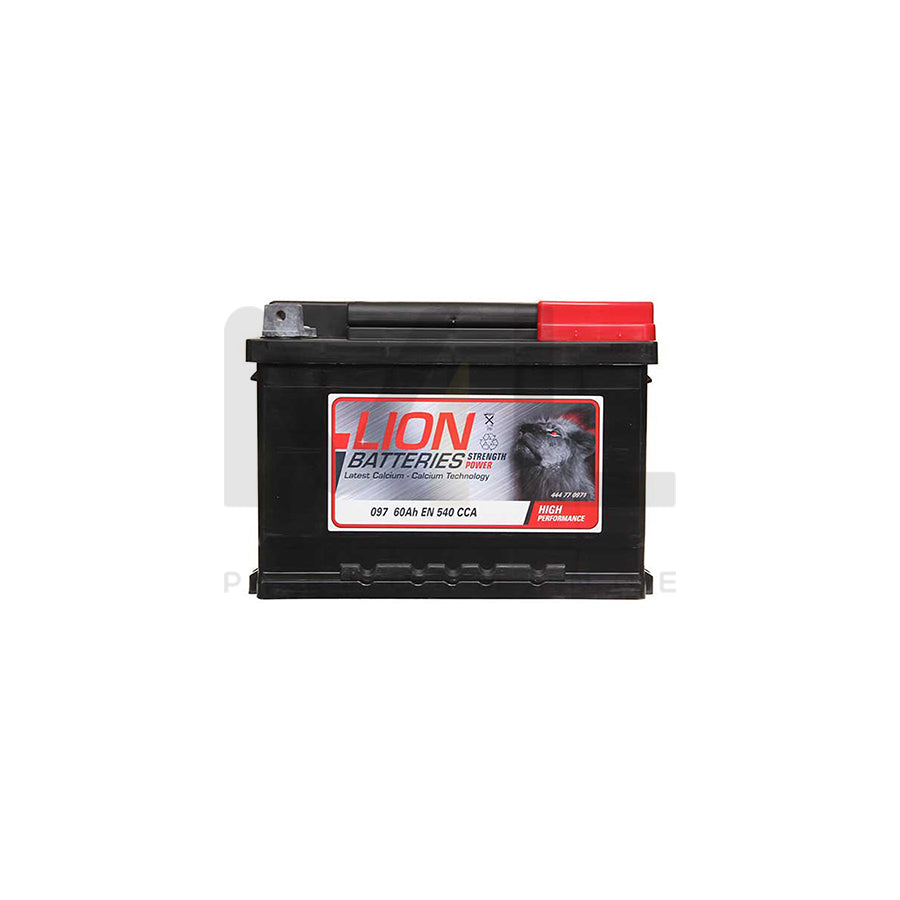Lion 097 Car Battery - 3 Year Guarantee (square terminal) | ML Performance EU Car Parts