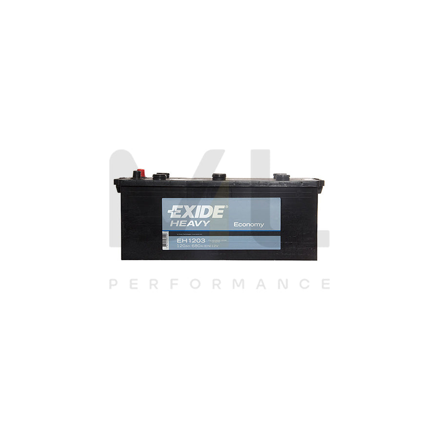 Exide Commercial Battery 627 680A - 2 Year Guarantee | ML Performance EU Car Parts
