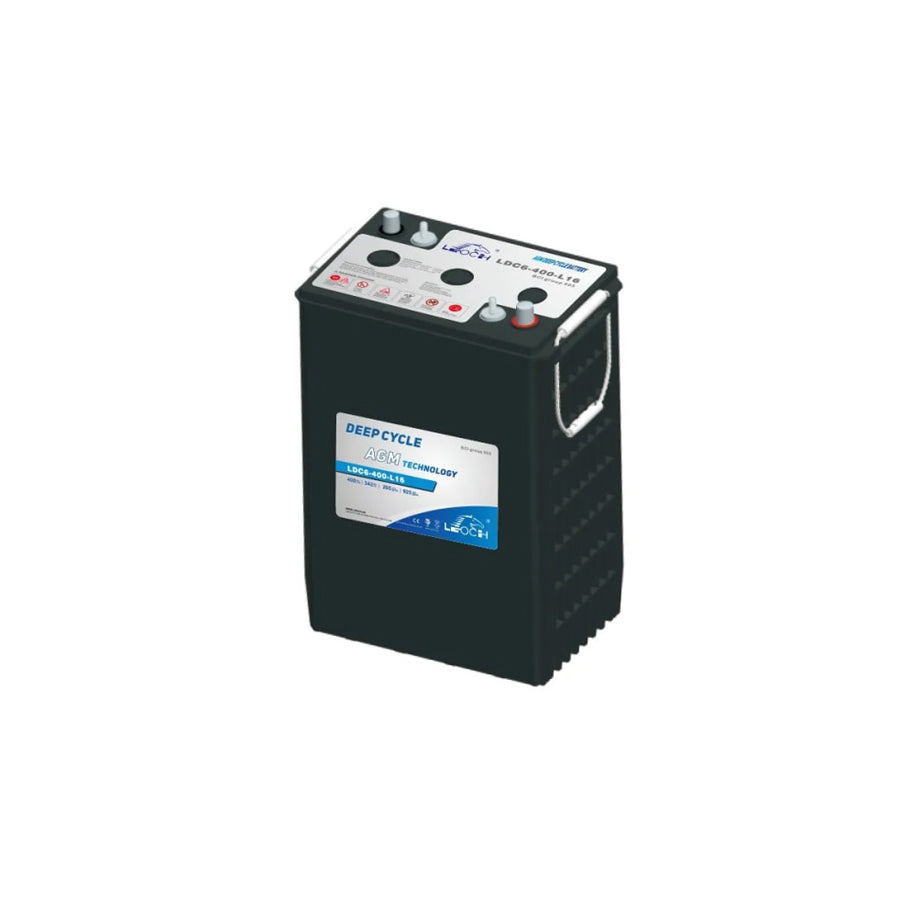 Leoch 6V 400Ah Deep Cycle AGM Battery - LDC6-400-L16 | ML Performance EU Car Parts