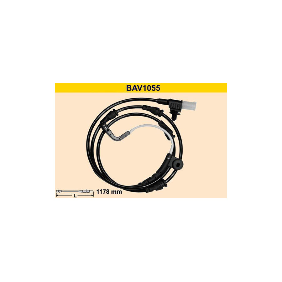 Barum BAV1055 Brake Pad Wear Sensor For Land Rover Discovery Iii (L319)