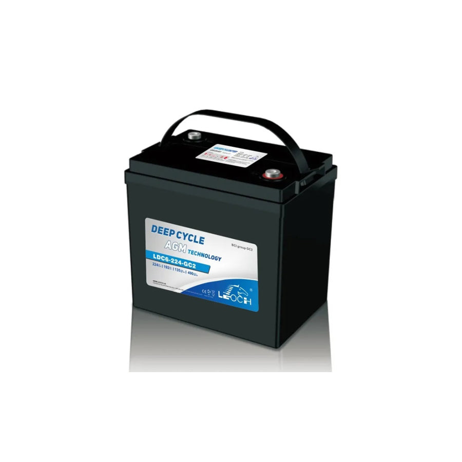 Leoch 6V 224Ah Deep Cycle AGM Battery - LDC6-224-GC2 | ML Performance EU Car Parts