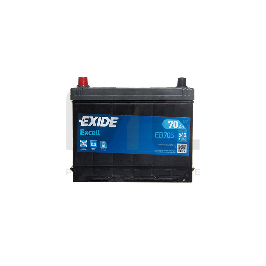 Exide Excel 031 Car Battery - 3 Year Guarantee | ML Performance EU Car Parts