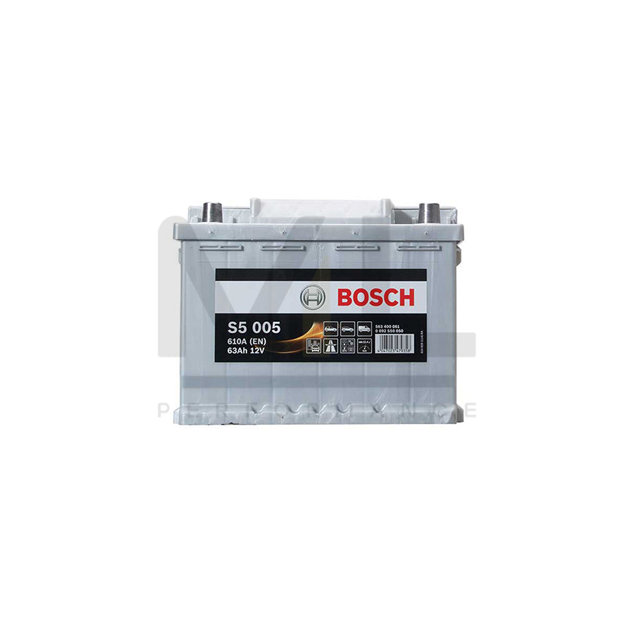 Bosch S5 Car Battery 027 5 Year Guarantee | ML Performance EU Car Parts