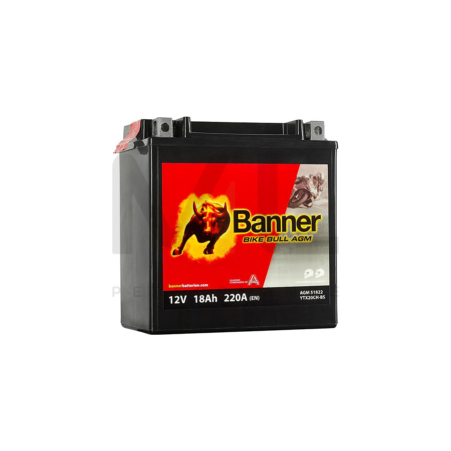 51822 Banner Bike Bull AGM Battery | Car Batteries UK | ML Performance Car Parts