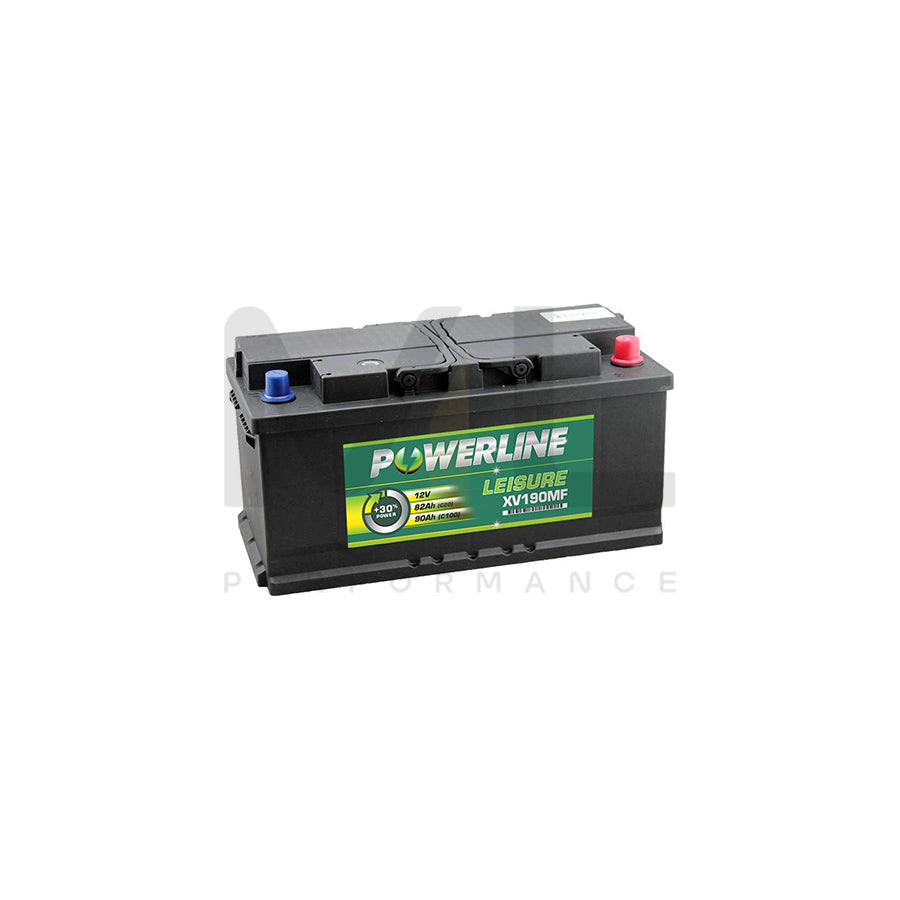 XV190MF Powerline Leisure Battery 12V | Car Batteries UK | ML Performance Car Parts