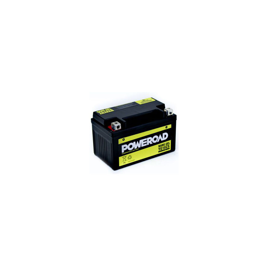 YG10ZS GEL Poweroad Motorcycle Battery | ML Performance EU Car Parts