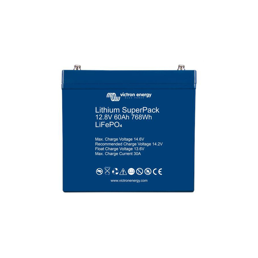 Victron Energy Lithium SuperPack 12.8V 60Ah (M6) - BAT512060705 | ML Performance EU Car Parts
