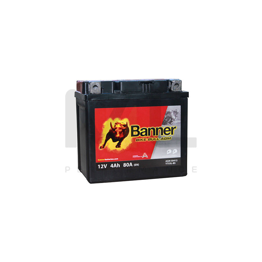 50412 Banner Bike Bull AGM Battery | Car Batteries UK | ML Performance Car Parts