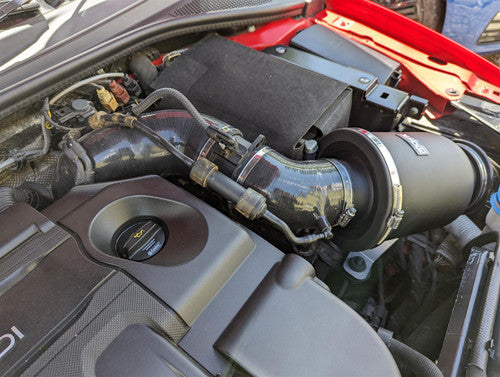 Ramair PRK-317-BK Performance Pleated Enclosed Induction Kit for MK7 Golf GTD