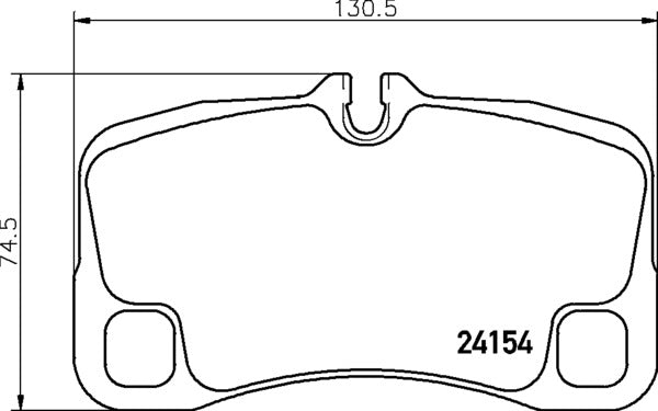 Mintex MDB2937 Brake Pad Set, disc brake