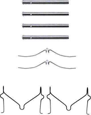 TEXTAR 82029600 Brake Pad Fitting Kit