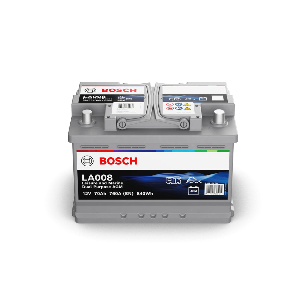 Bosch Leisure AGM Battery 70Ah LA008