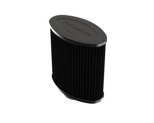 Ramair PR-CC-505-70 Pleated Oval Filter - 70mm ID