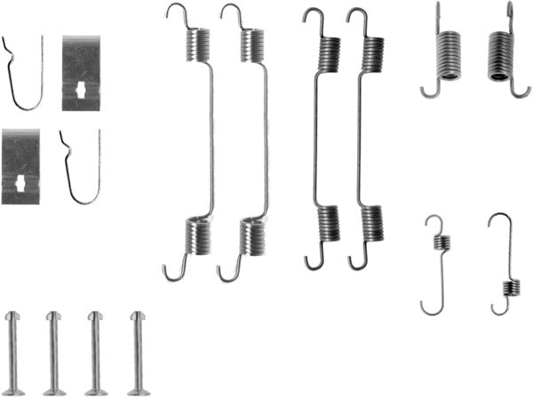 Mintex MBA722 Accessory Kit, brake shoes