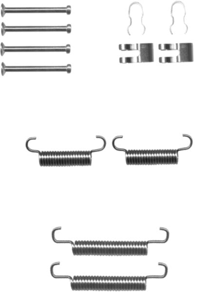 Mintex MBA839 Accessory Kit, parking brake shoes