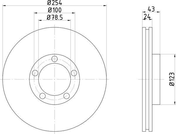 Mintex MDC996 Brake Disc