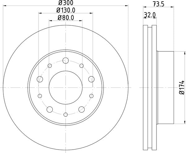 Mintex MDC2006 Brake Disc