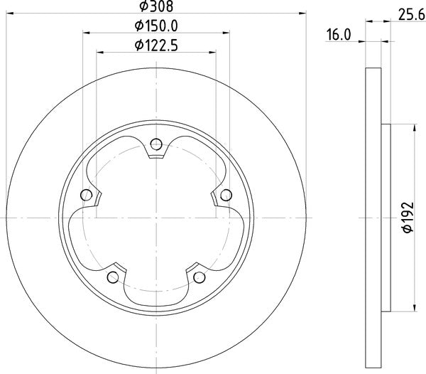 Mintex MDC2694 Brake Disc