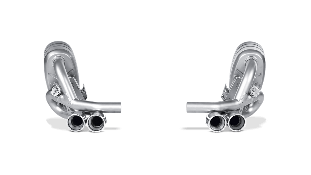 Akrapovič Porsche 997 DFI 911 Slip-On Line Titanium Exhaust System (Inc. Carrera S, Carrera GTS, Cabriolet 4 & Targa 4S) - ML Performance EU