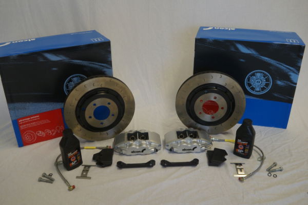 Alcon R36X07-12F7D 343mm Rear Brake Kit: Subaru Impreza STi (MY05 / MY06 / MY07)