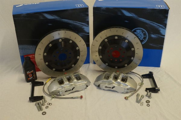 Alcon F97Y02-06F7F 365mm Front 6-Piston Caliper Brake Kit: BMW Non "M" 1, 2, 3 & 4 Series Models