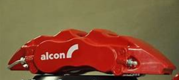 Alcon F97Y01-07F7F-RED 343mm Front Brake Kit: Evo 4-9 - RED Callipers Kit