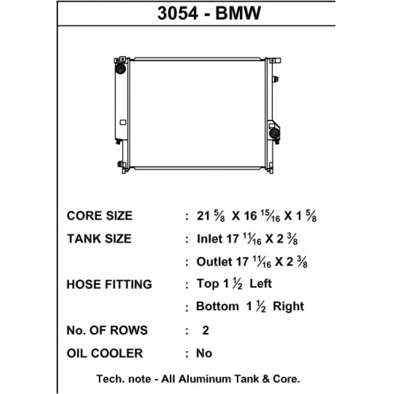 CSF BMW E36 M3 Race Radiator (M3, 320i, 323, 325 & 328) - ML Performance EU