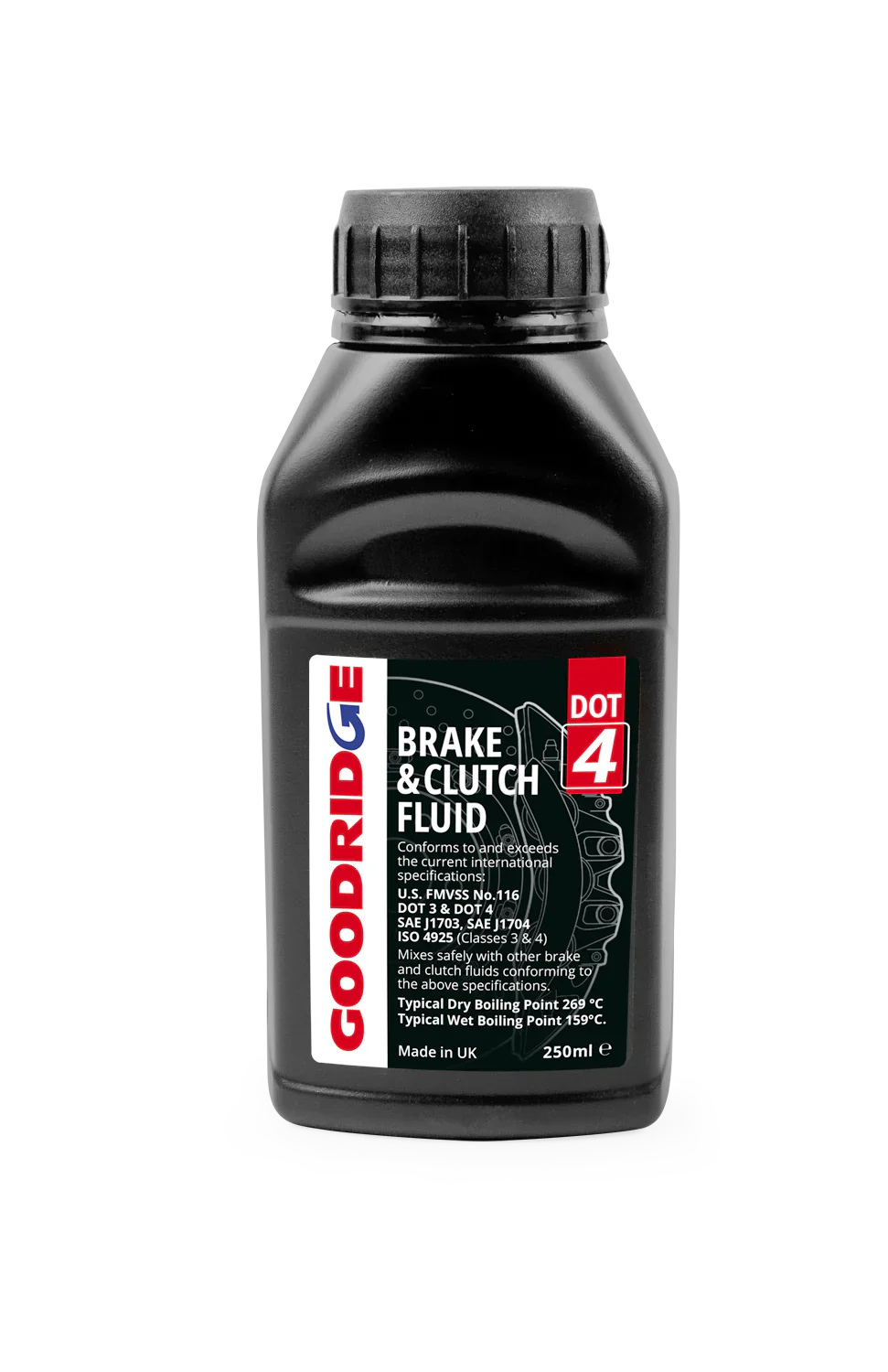 Goodridge BF20250 Brake Fluid - Performance DOT 4