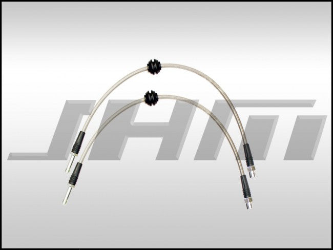JHM JHM-8K0611707E Brake Line Kit-Stainless (JHM) Front Lines ONLY for B8 S4-S5