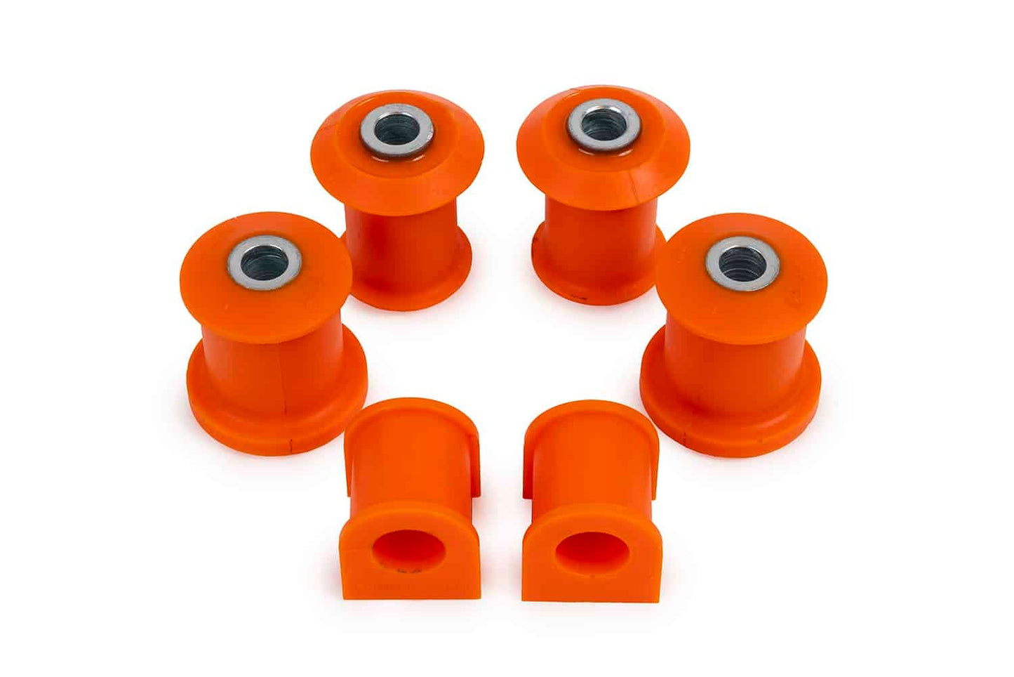Polybush PK010704 38 Serie Kit 107 (Kit 107 Orange 75 MGTF Front Suspension Bush Kit) | ML Performance Car Parts