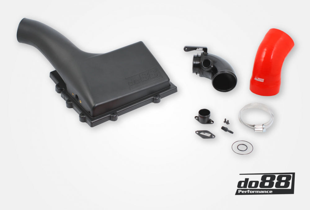 DO88 LF-120-R-130 VAG 1.8 2.0 TSI (MQB) V1 Intake system, With Inlet pipe, Red hose