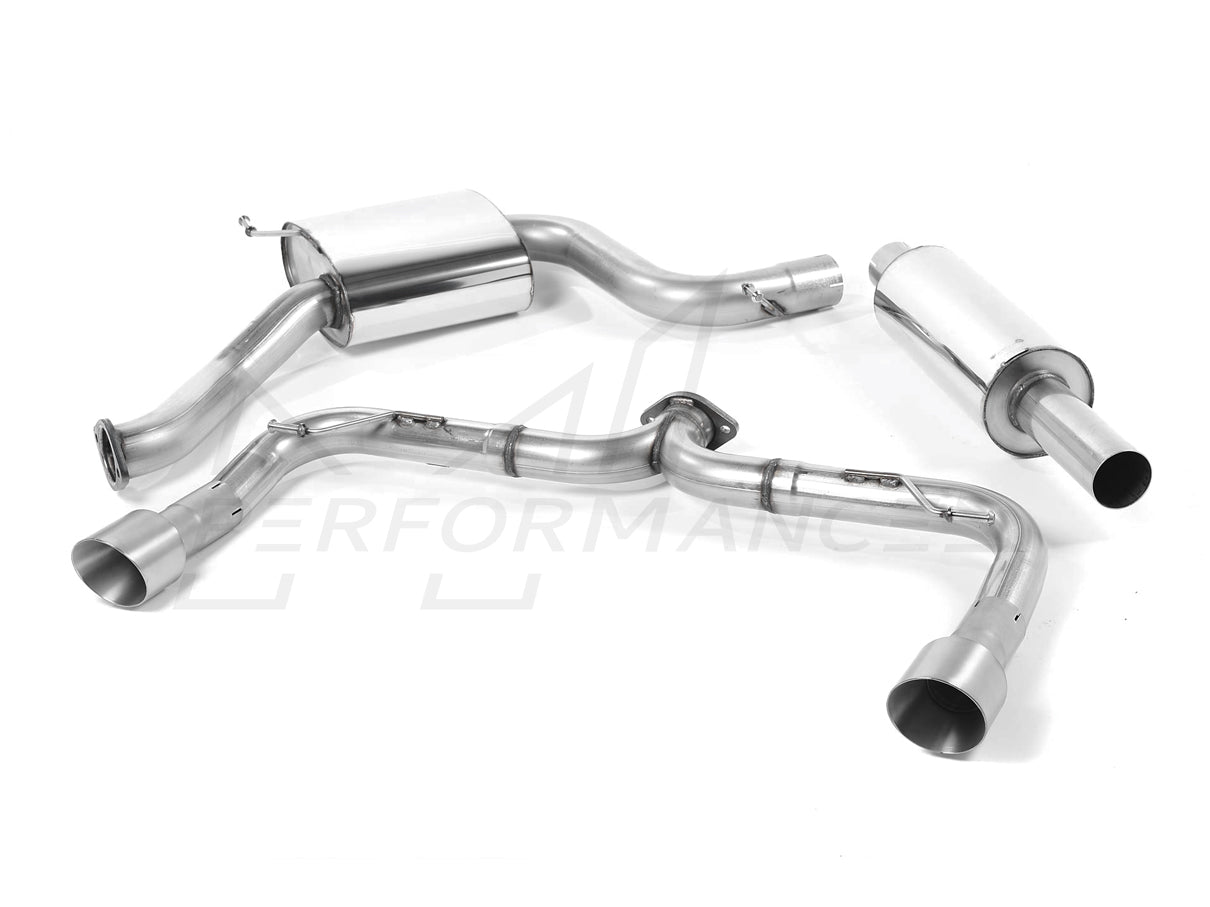 MillTek Volkswagen MK7 Golf GTI Resonated Cat-Back Exhaust - ML Performance EU