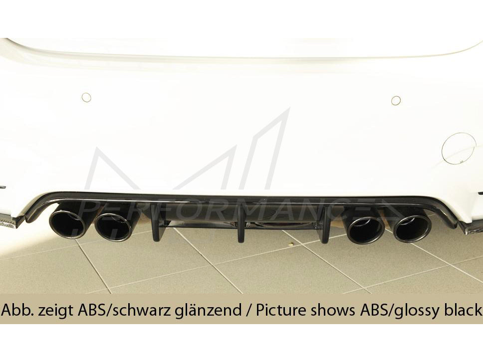 Rieger BMW F80 F82 F83 Rear Bumper Diffuser (M3 & M4) - ML Performance EU