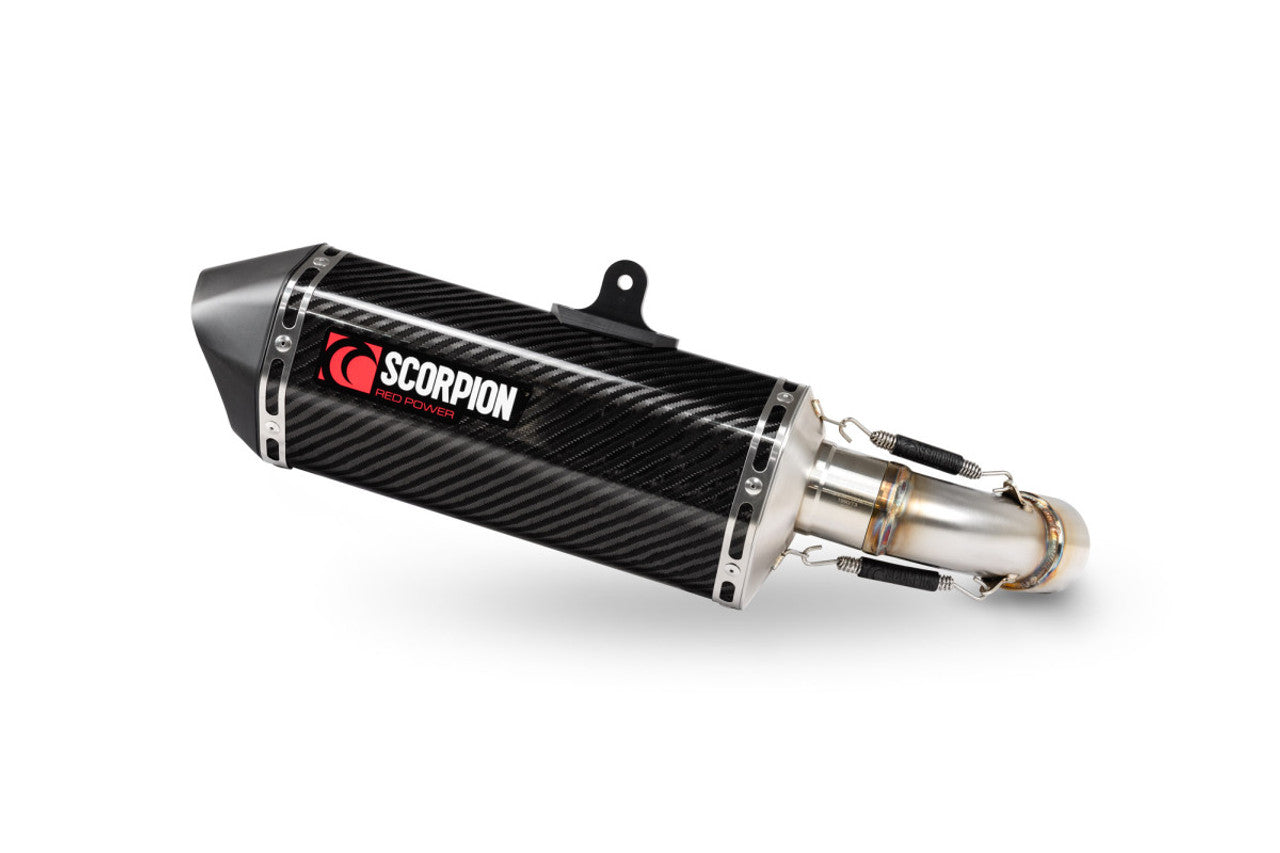 Scorpion RKT96CEO Serket Parallel Slip-on Carbon Fibre Sleeve - KTM 990 Duke - 2024-2025