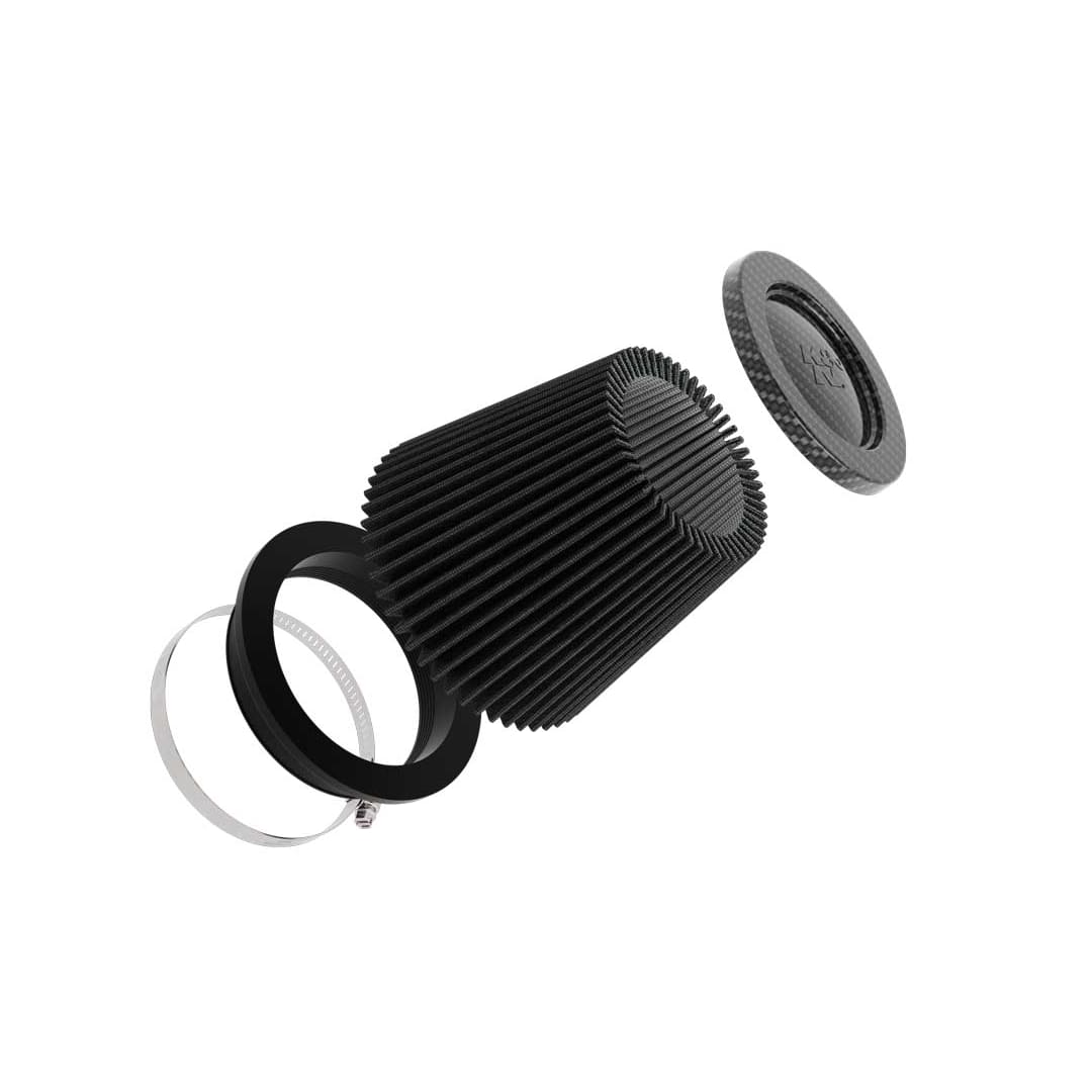 K&N RP-3134HBK Dryflow Universal Air Filter - 5"FLG, 6-1/2" B, 4-1/2" T, 5-5/8" H