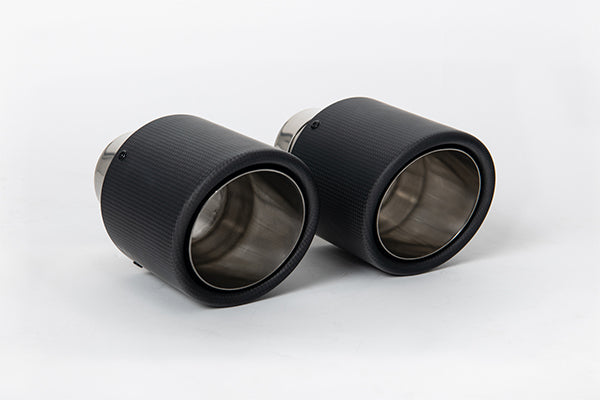 Milltek SSXFD452 Ford Valved Cat Back With Jet-115 Carbon Tips (Inc. Ranger)