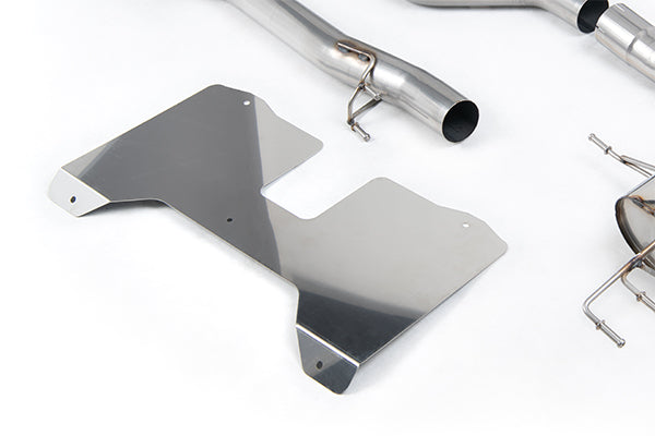 Milltek SSXHO280 Honda / Acura Part Resonated (Road+) Valved Catback With Jet-115 Carbon Fibre Trims (Inc. Civic)