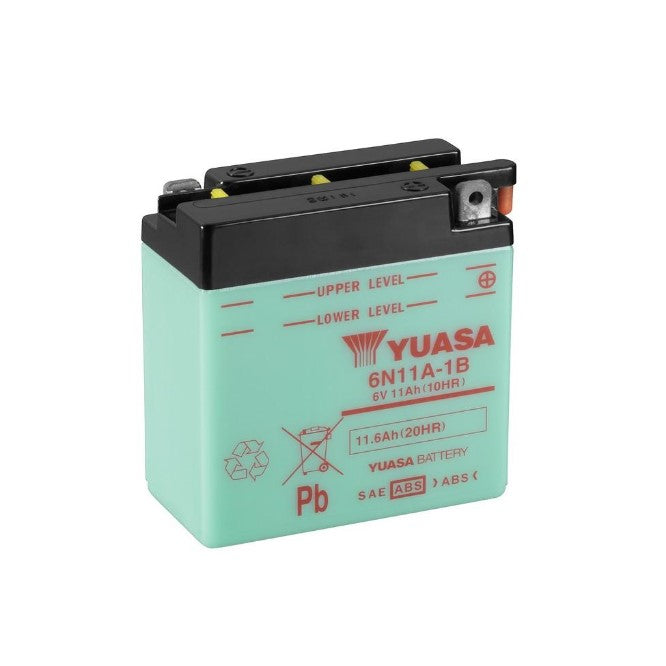 Yuasa 6N11A-1B 6V Conventional Motorcycle Battery - ML Performance EU