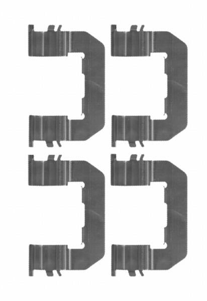 TEXTAR 82502800 Brake Pad Fitting Kit