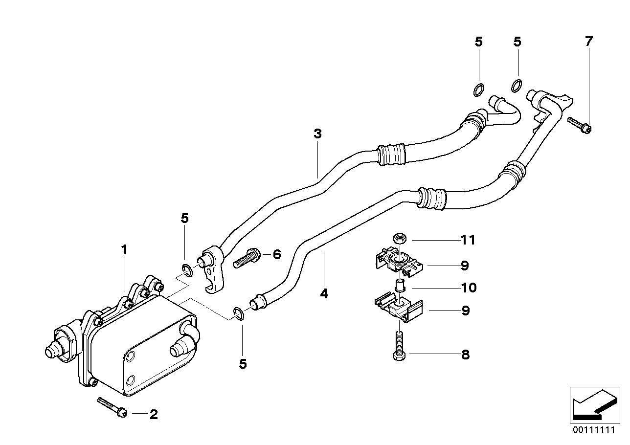 Genuine BMW 17217803830 Heat Exchanger | ML Performance EU Car Parts