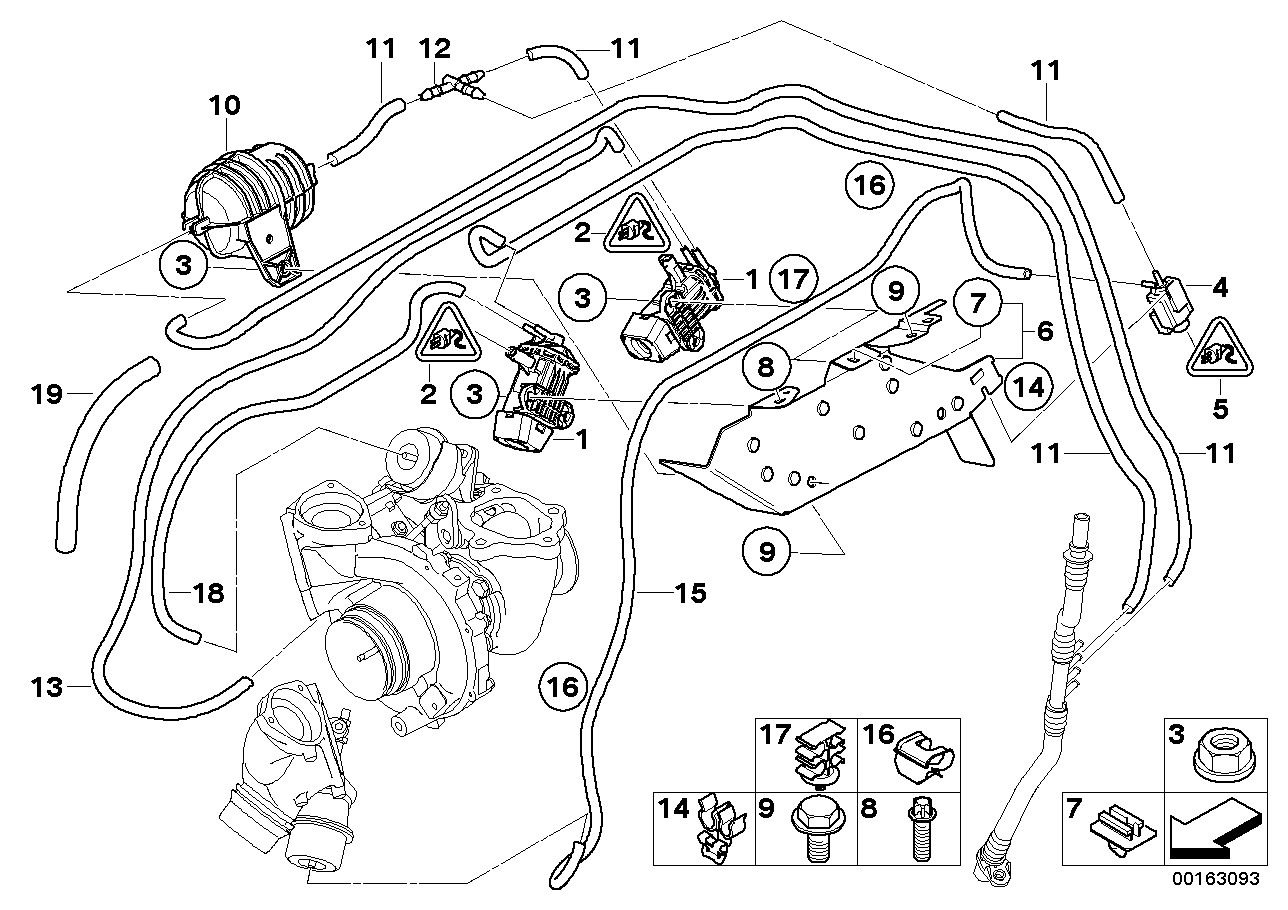 Genuine BMW 11658507249 Vacuum Hose White 3,5X2,0 | ML Performance EU Car Parts