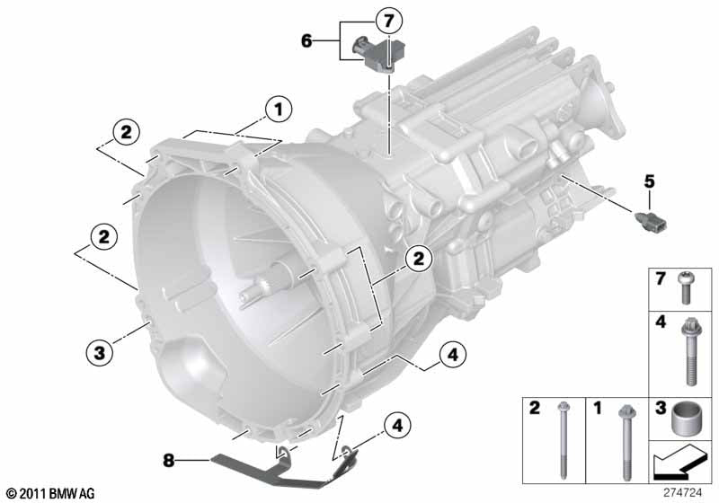 Genuine BMW 23147606188 Neutral Sensor | ML Performance EU Car Parts