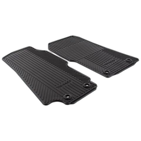 GENUINE FORD 1737032 TRANSIT MK7 FRONT RUBBER FLOOR MATS SET WITH LOGO 2006-2014