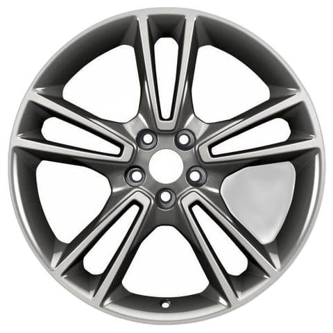 GENUINE FORD 2238289 x4 SET OF 4 MONDEO ALLOY WHEEL 19" 5 X 2-SPOKE DESIGN, ROCK METALLIC, 2014 - 2021