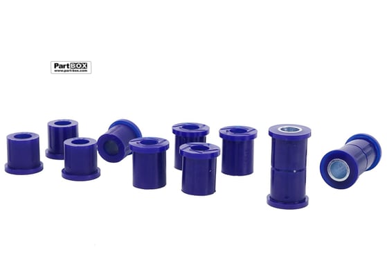 SuperPro KIT065K Rear Leaf Spring - Bushing Kit - Ford Courier & Radier / Mazda B-Series 1985-2006